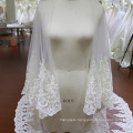 Beading Lace Two Layers Wedding Veil